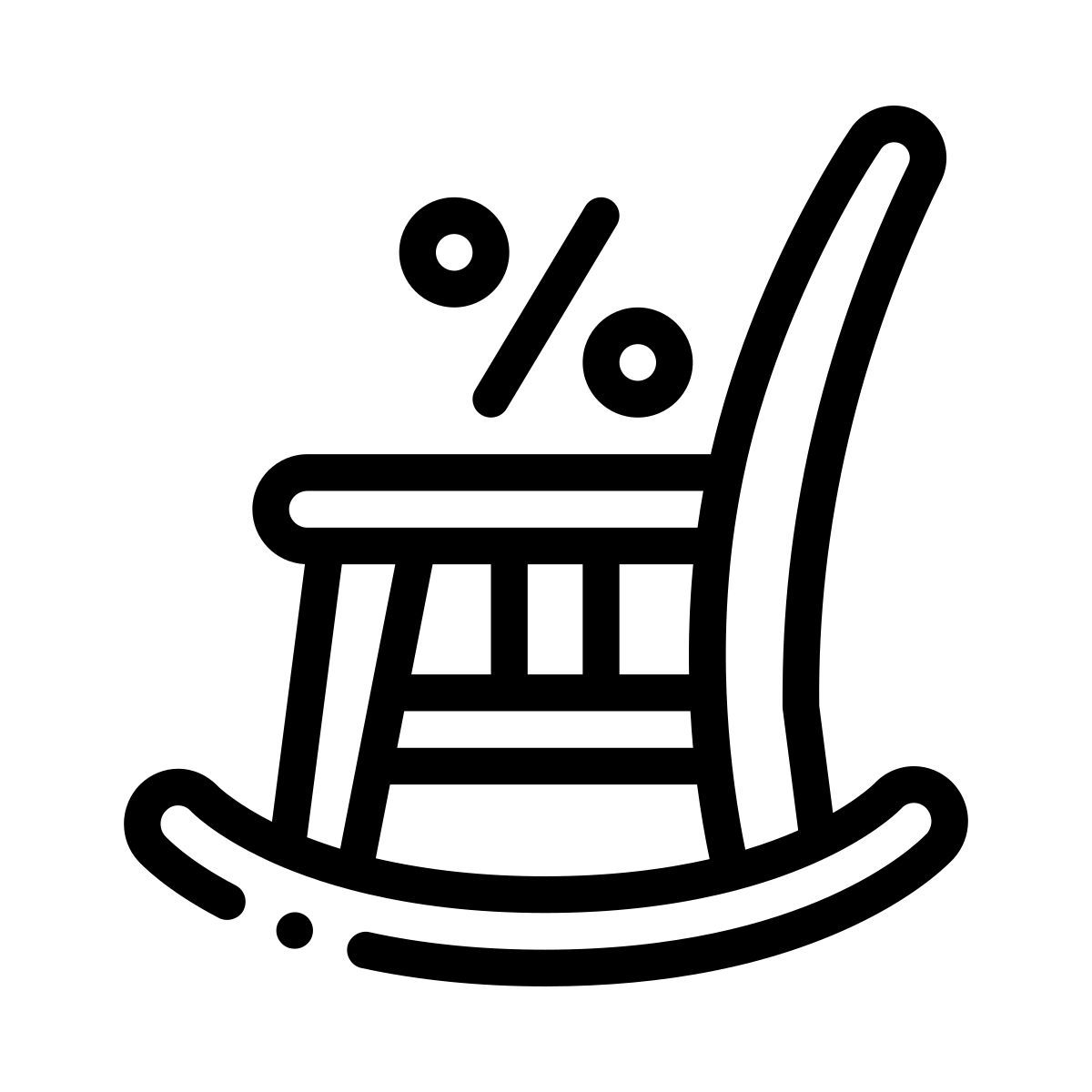 rocking chair icon