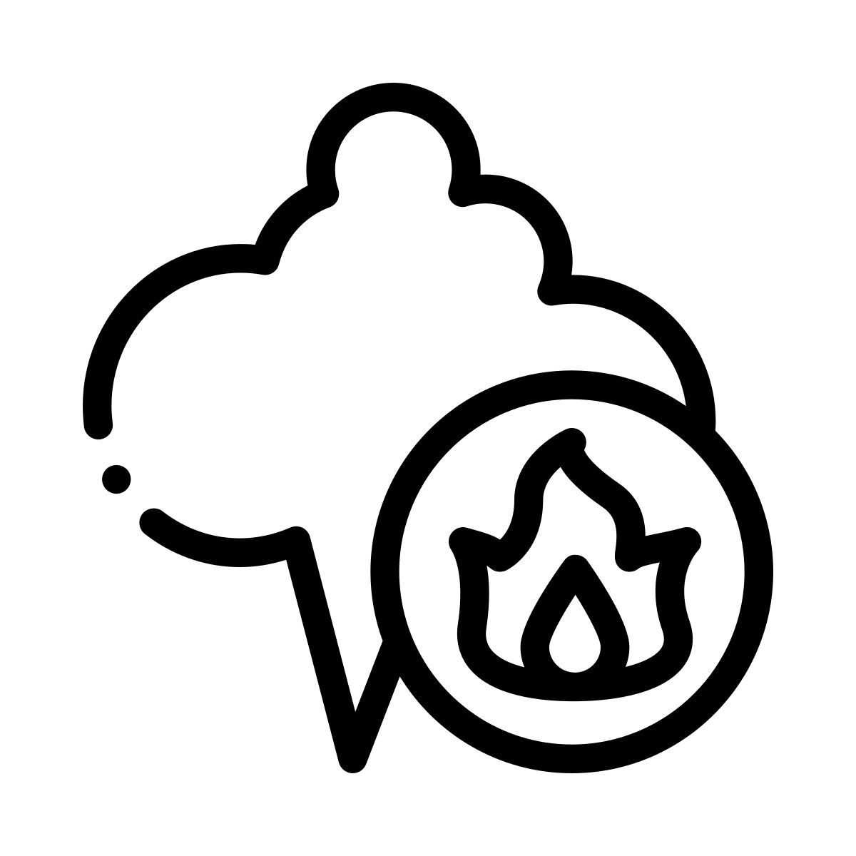 gas cloud icon