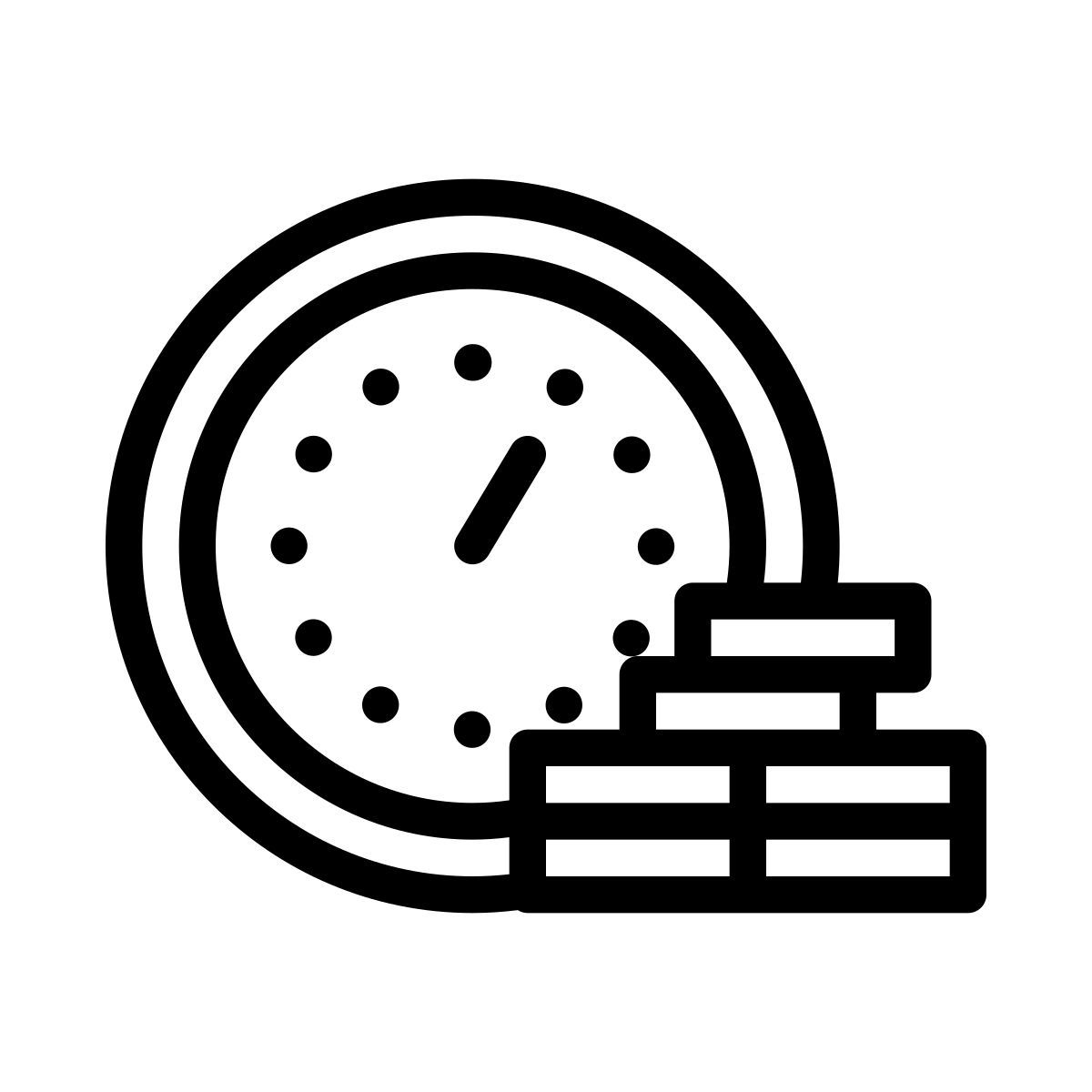 tempo é dinheiro icon