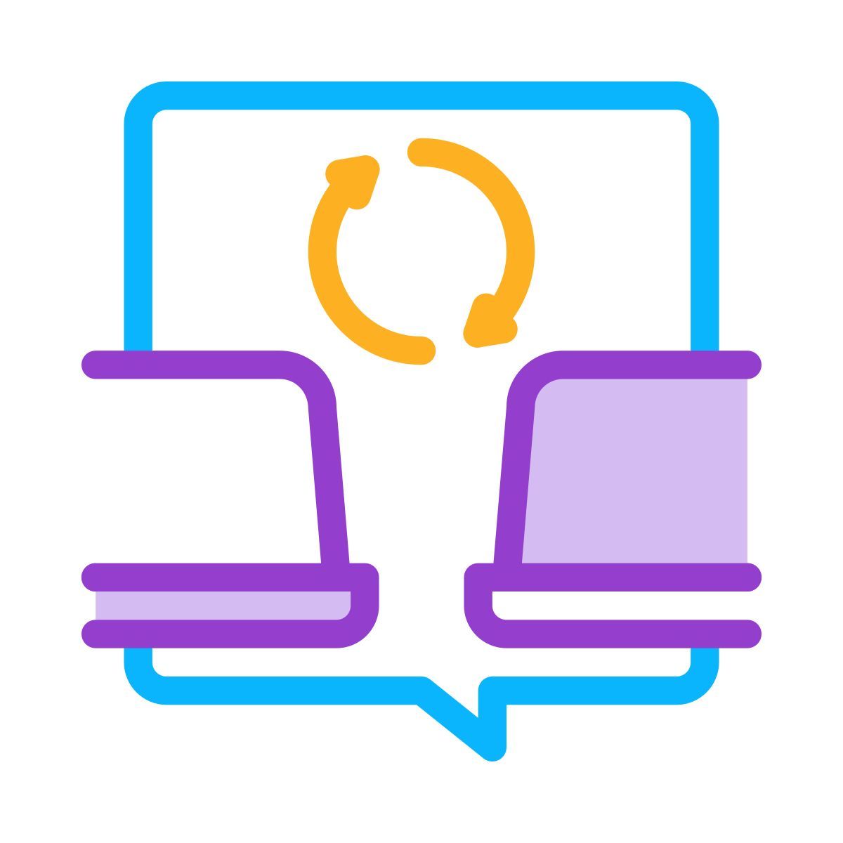 connect laptops icon