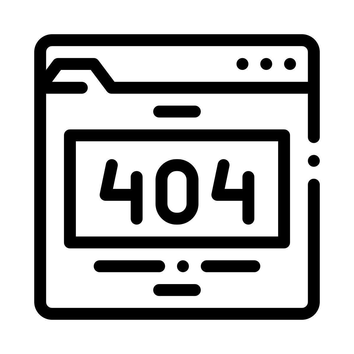 404 error icon