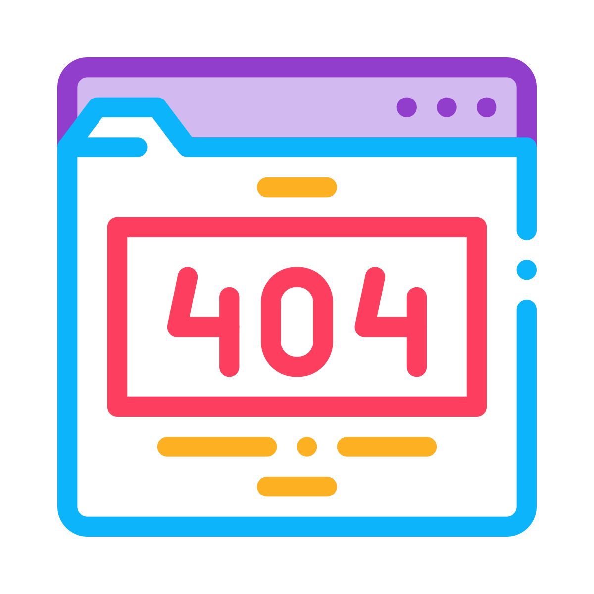 404 error icon