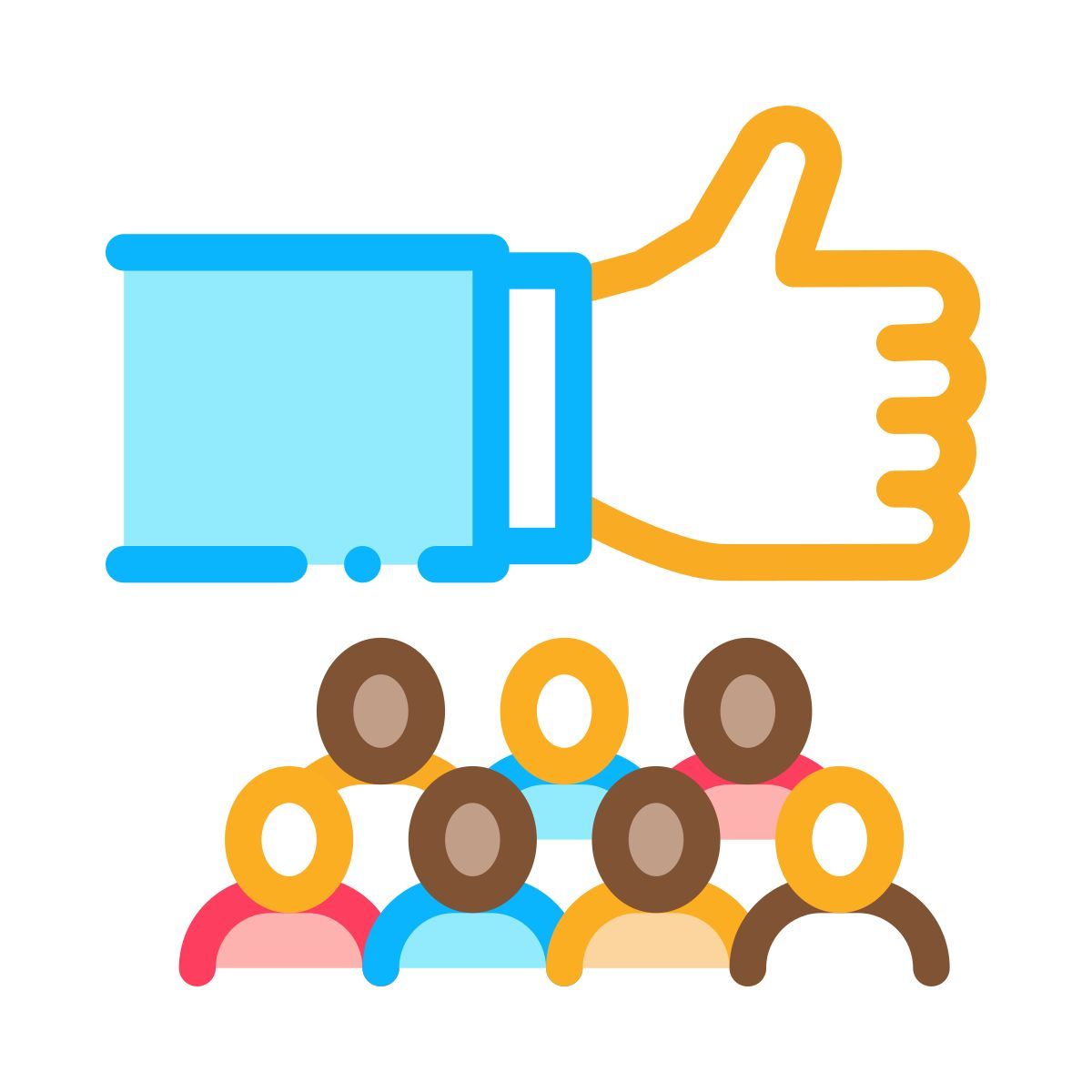 racial equality icon