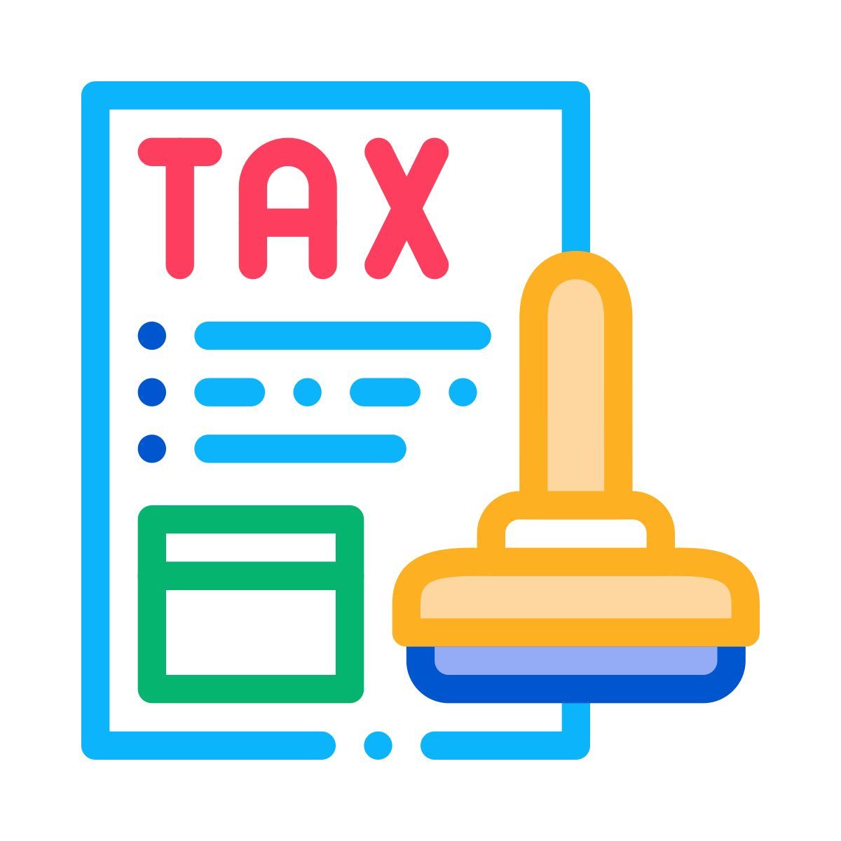 document fiscal icon