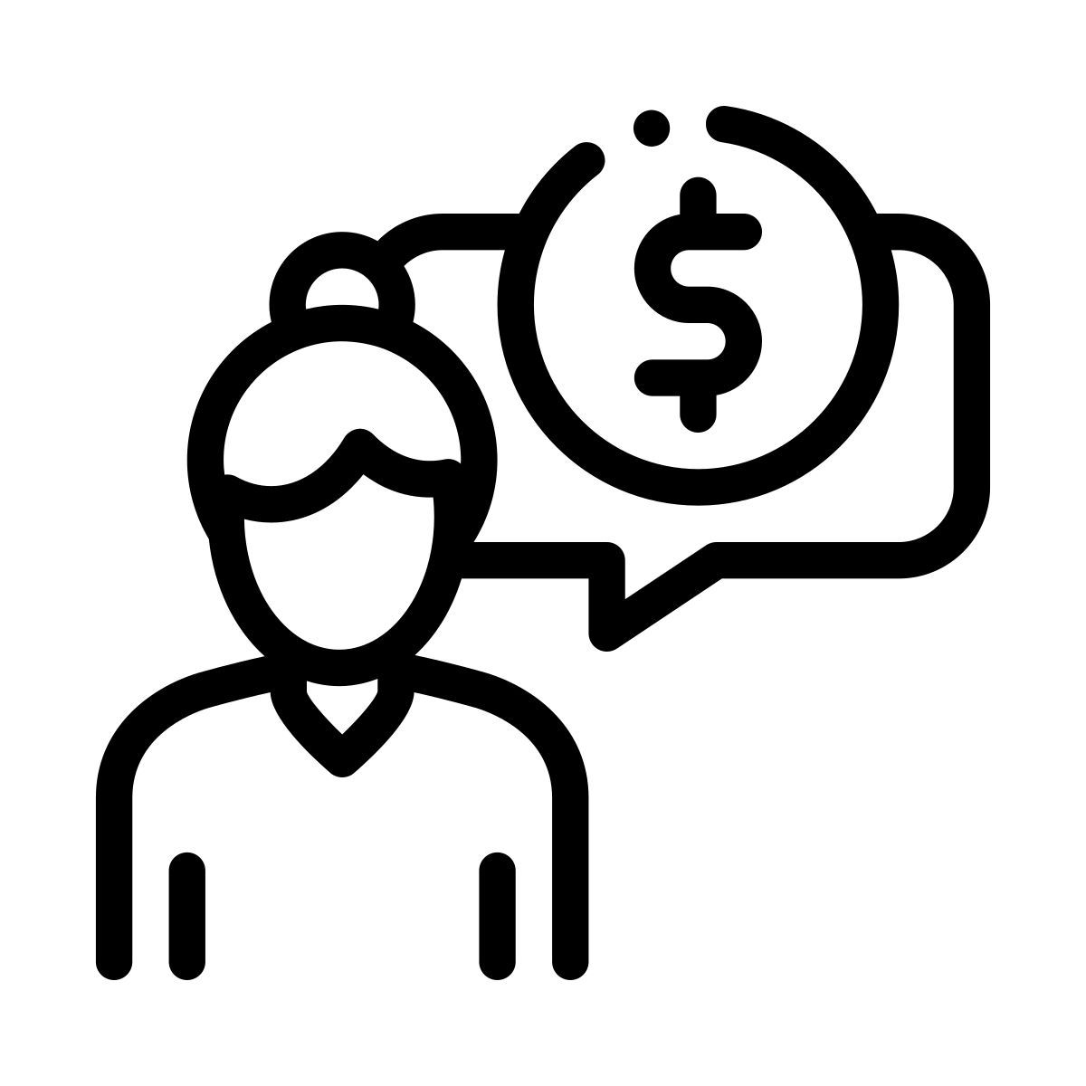 dollaro dei soldi icon