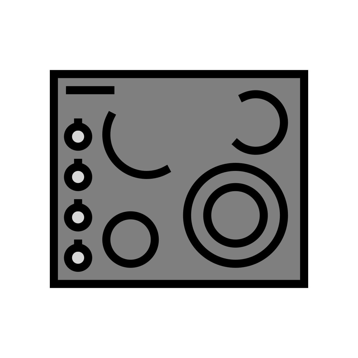 electric cooktop icon