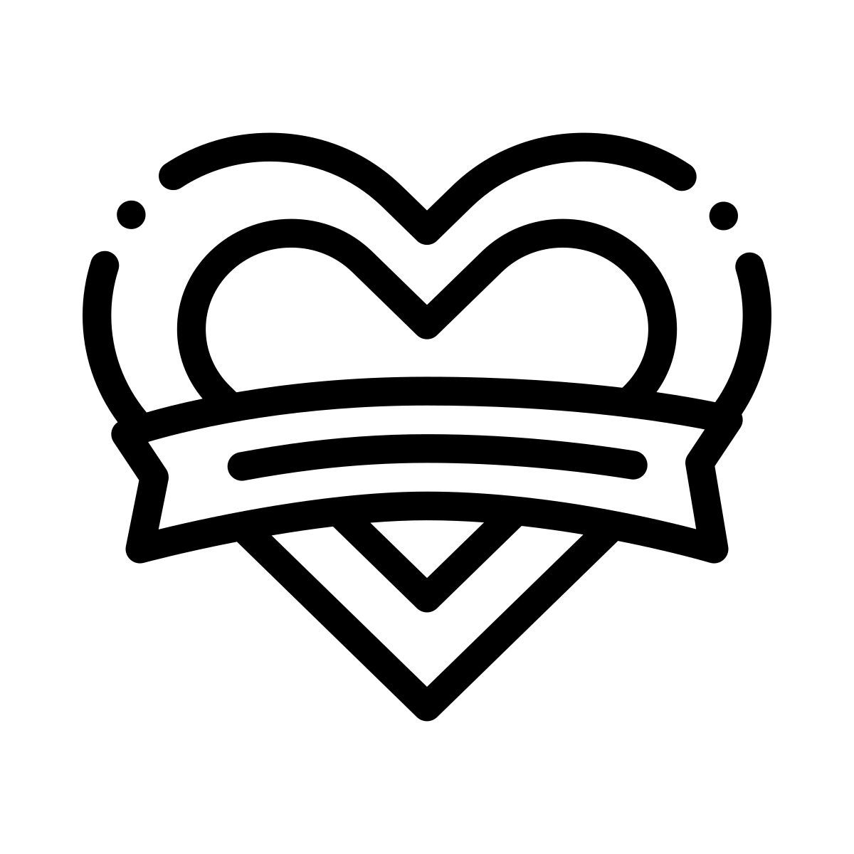 heart tattoo icon