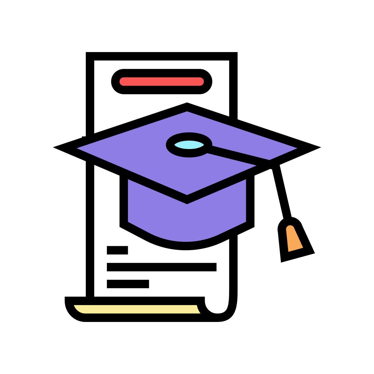 graduation icon