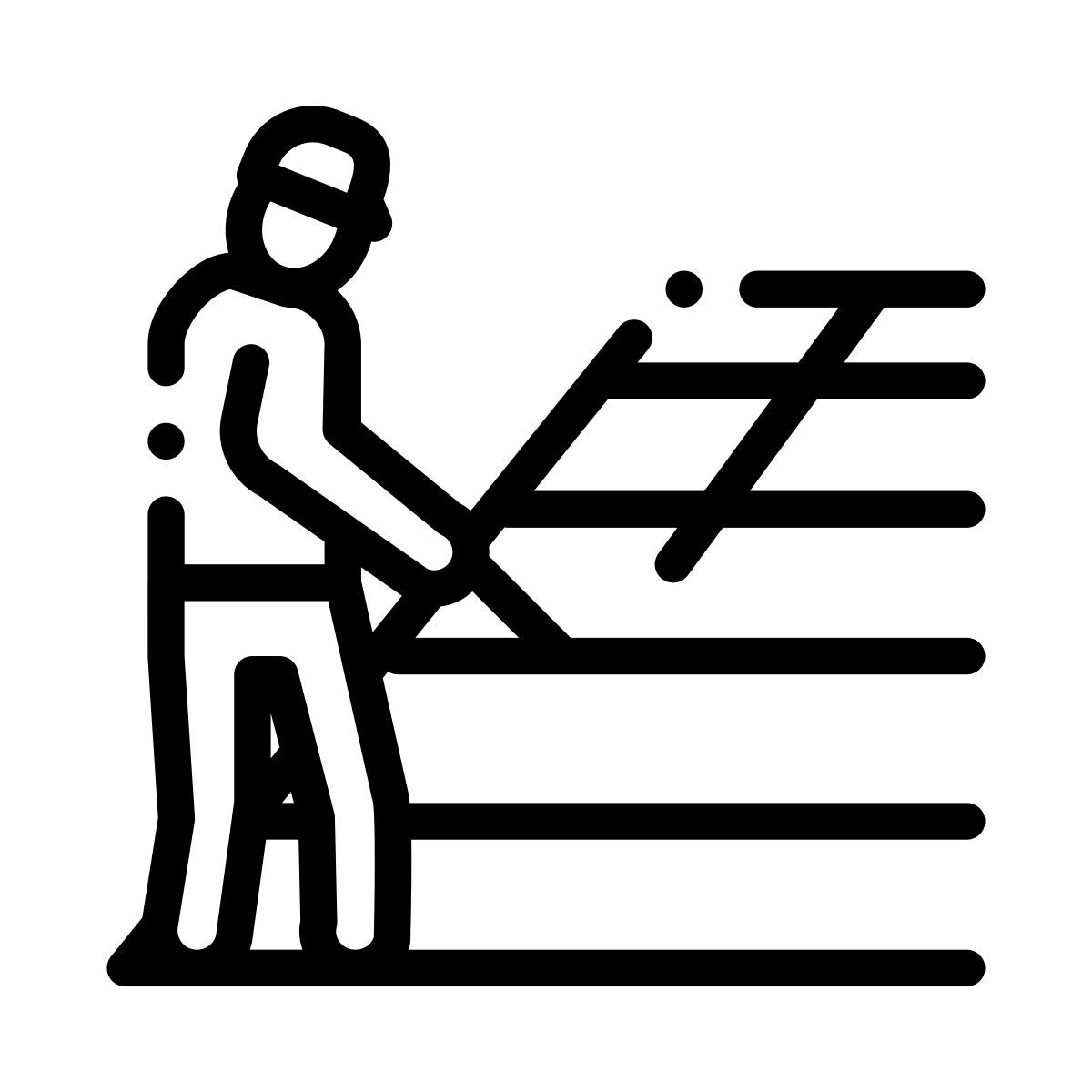 repair roof icon