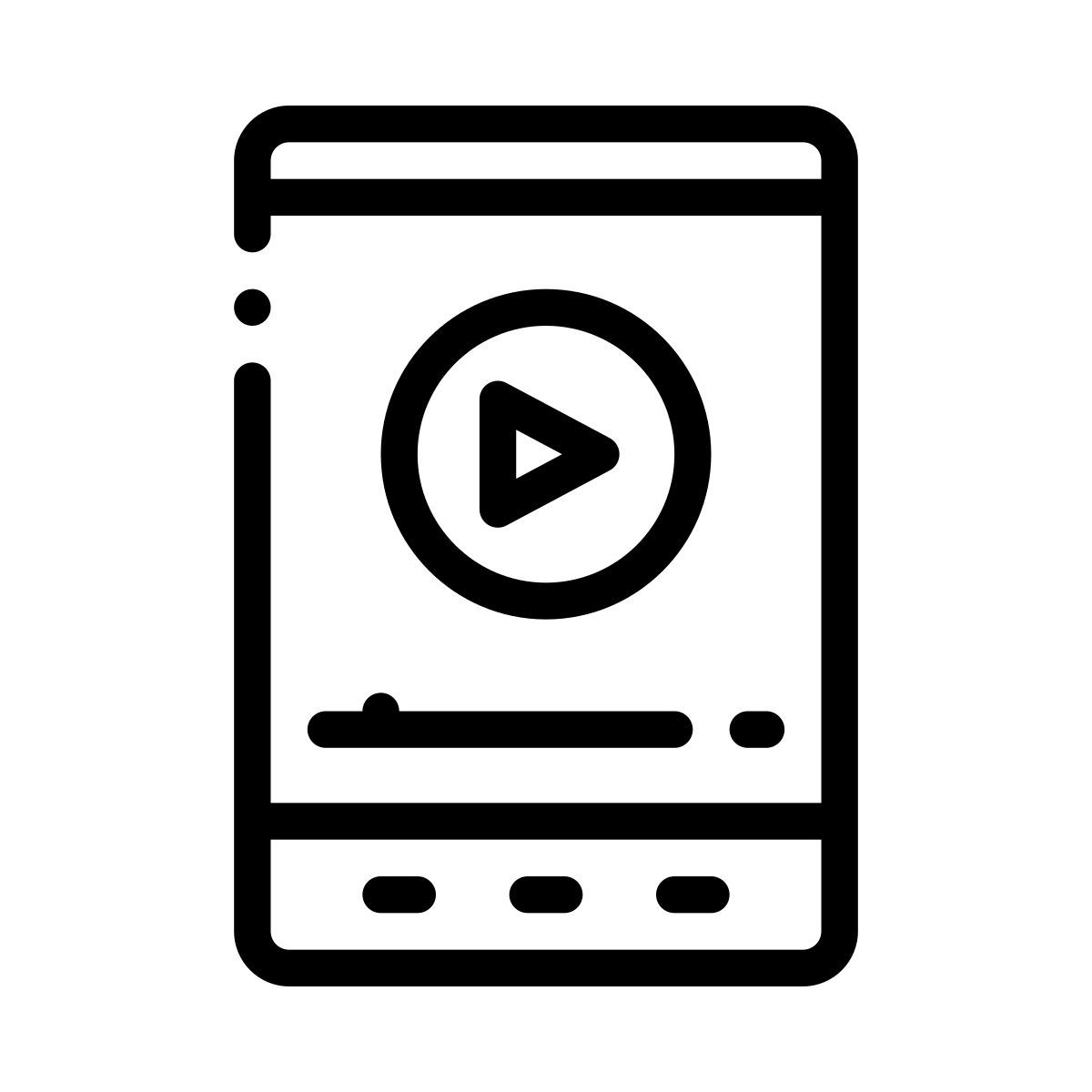 ビデオプレーヤー icon