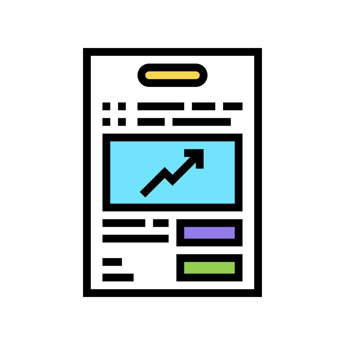 contrato de investimento icon