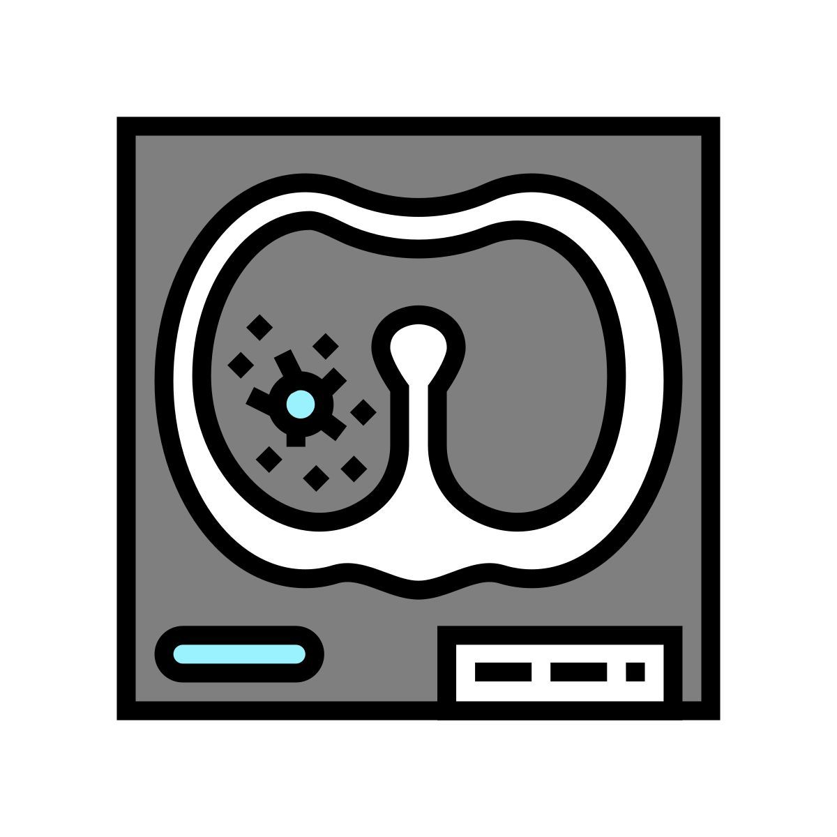 lung mucormycosis icon