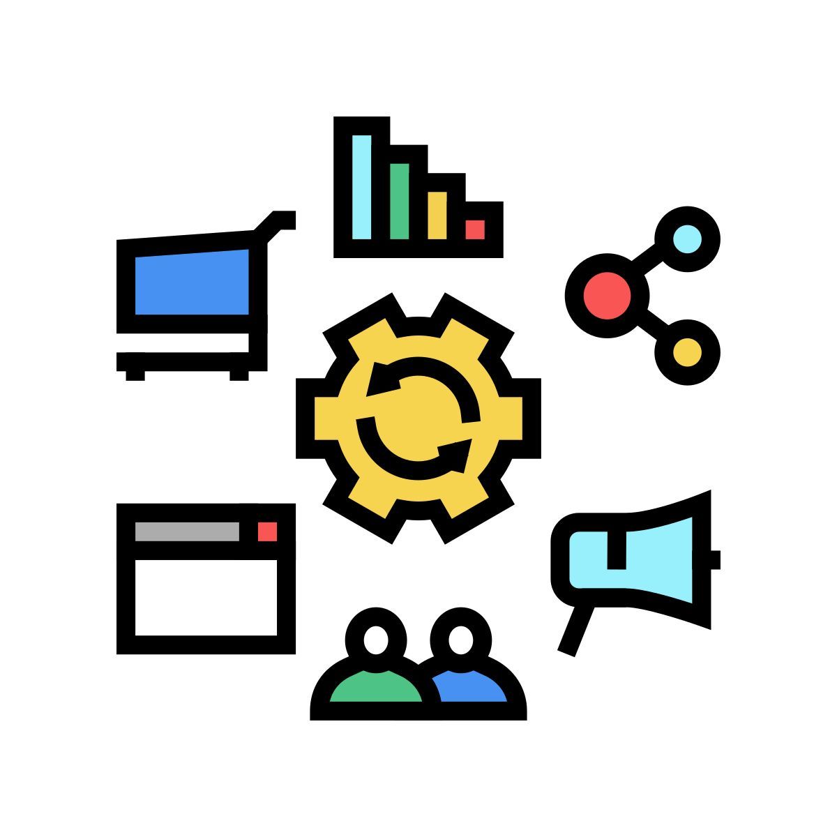 营销模式 icon