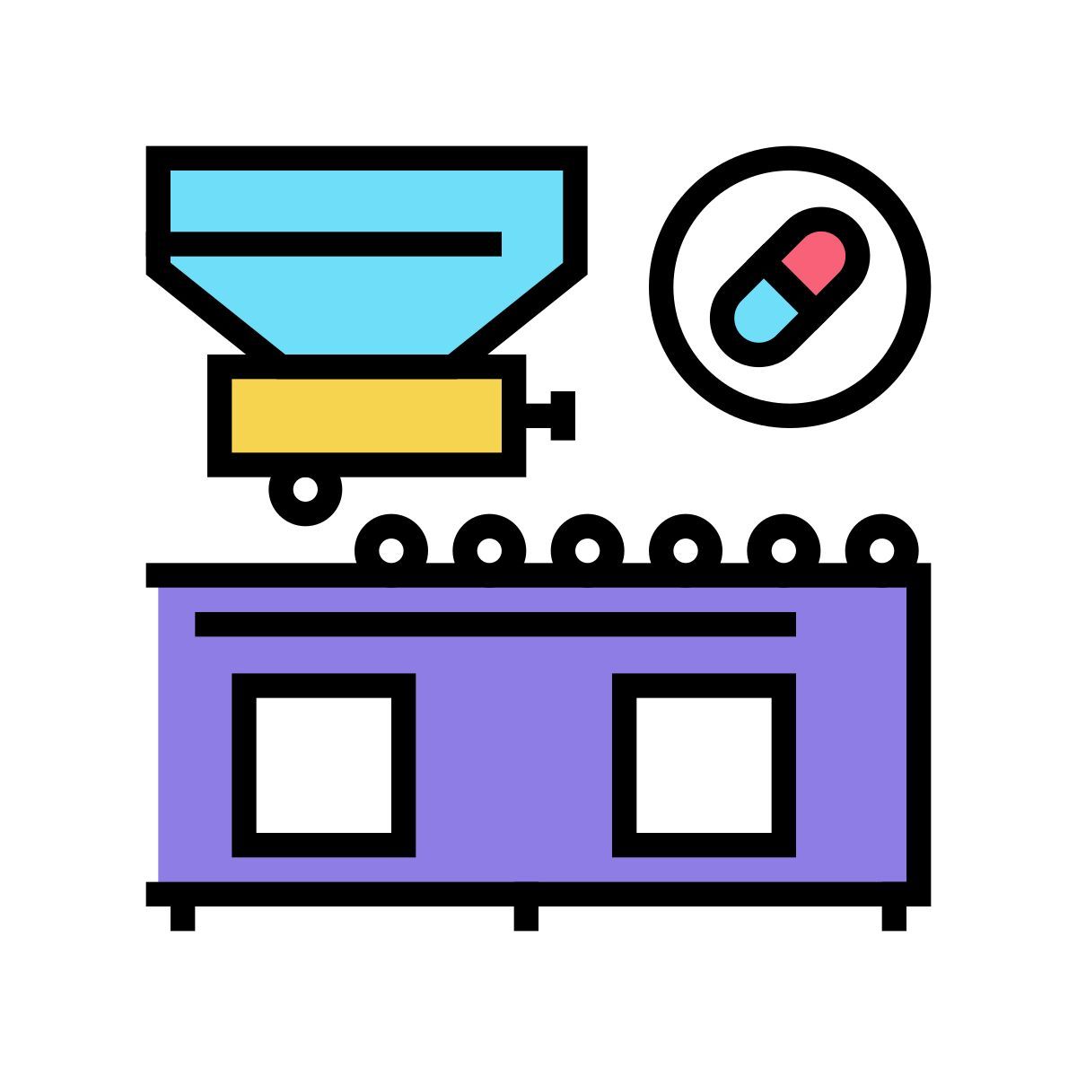 arzneimittelproduktion icon