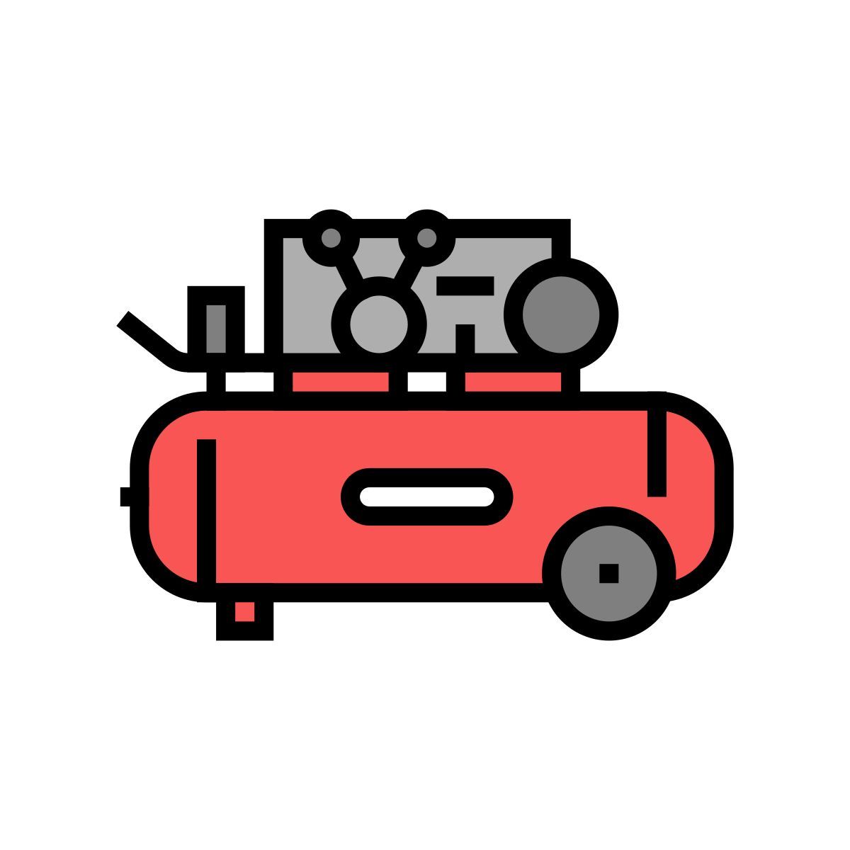 piston compressor icon