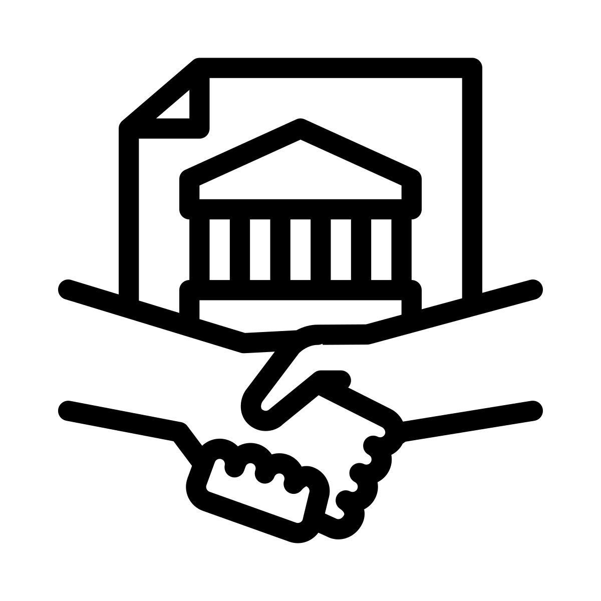 handshake icon