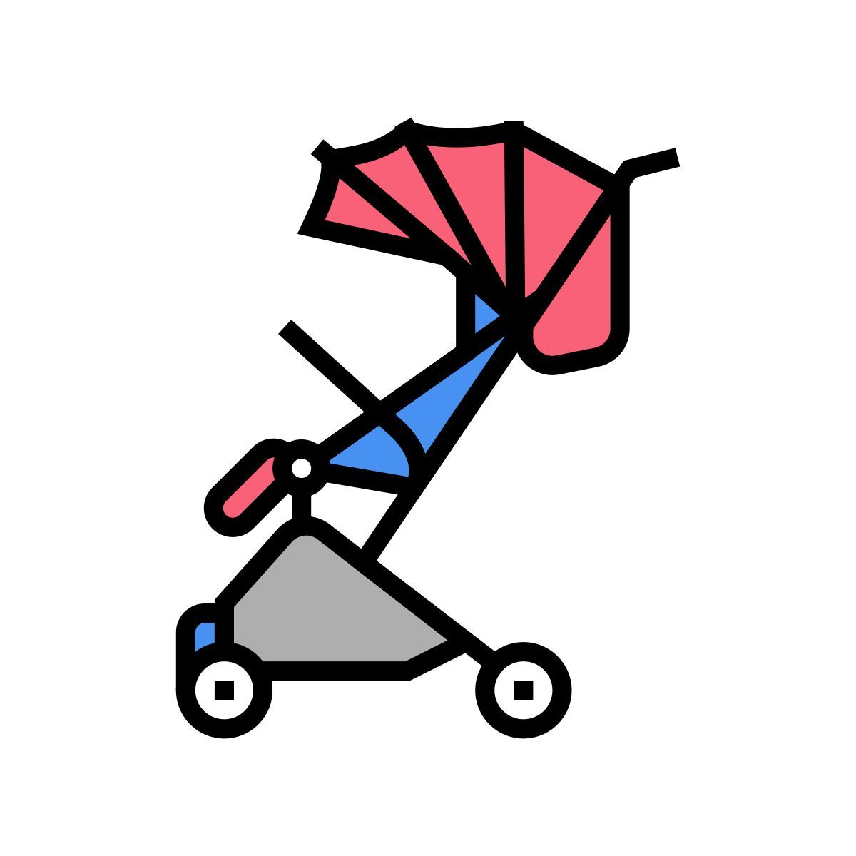 kinderwagen icon