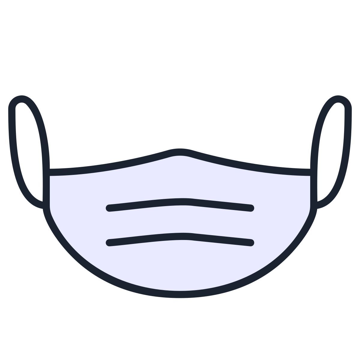máscara icon