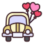 external car-love-filled-outline-others-rabbit-jes icon