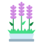 external lavender-indoor-plant-flat-others-rabbit-jes icon