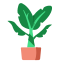 external palm-indoor-plant-flat-others-rabbit-jes icon