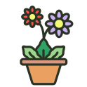 external flower-indoor-plant-filled-outline-others-rabbit-jes icon