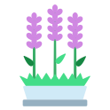 external lavender-indoor-plant-flat-others-rabbit-jes icon