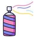 external spray-birthday-and-party-filled-outline-others-rabbit-jes icon
