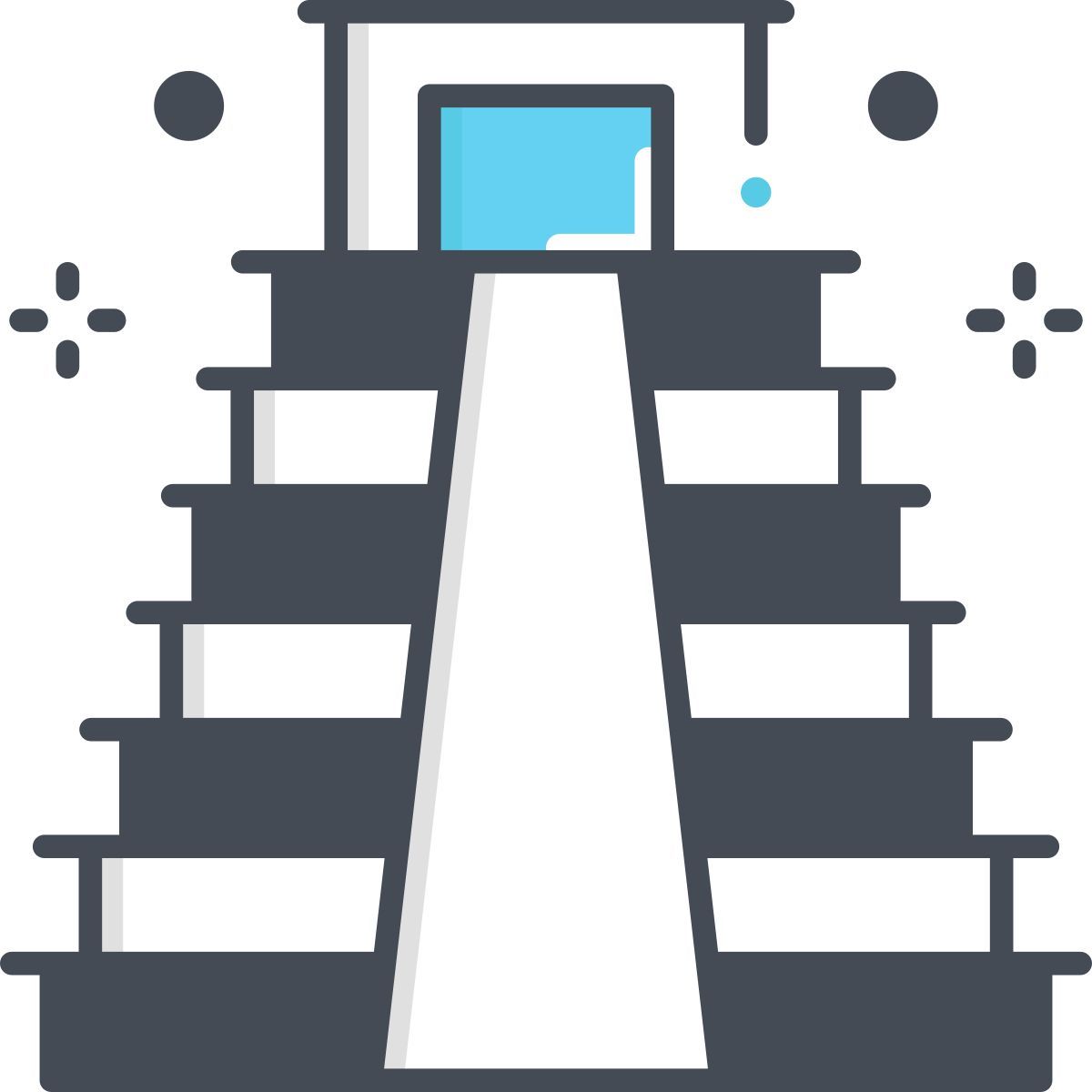 chichen itza pyramid icon