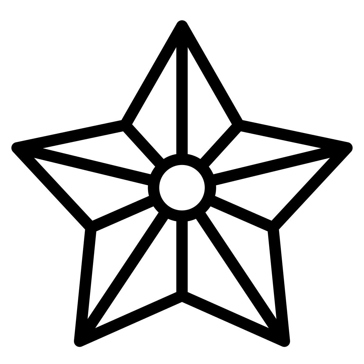 크리스마스 별 icon