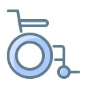 external disability-biru-medical-care-others-zufarizal-robiyanto icon