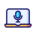 external podcast-podcast-filled-others-zufarizal-robiyanto-3 icon