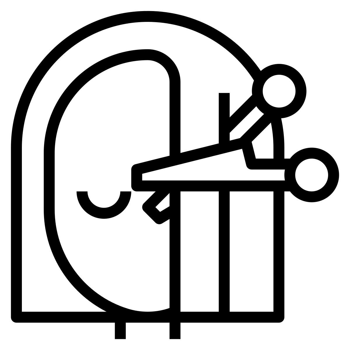 salon de coiffure icon