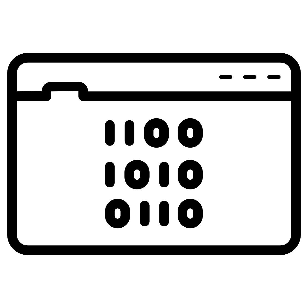 Código Binário icon
