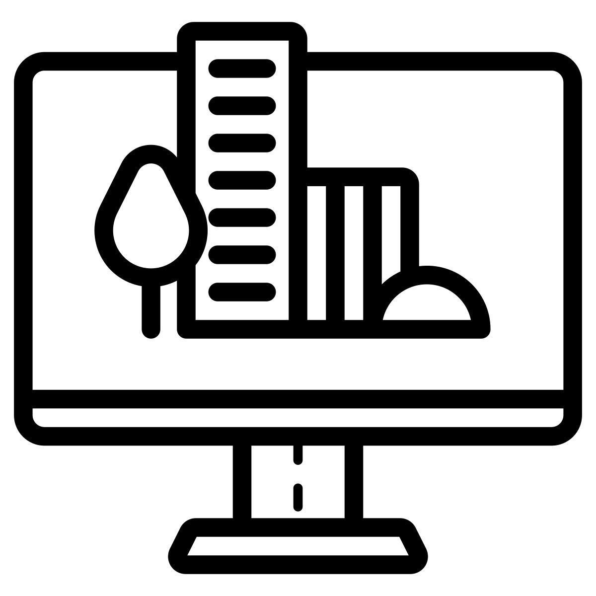 モニター icon