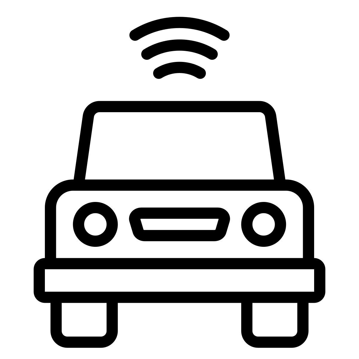 autonomous driving icon