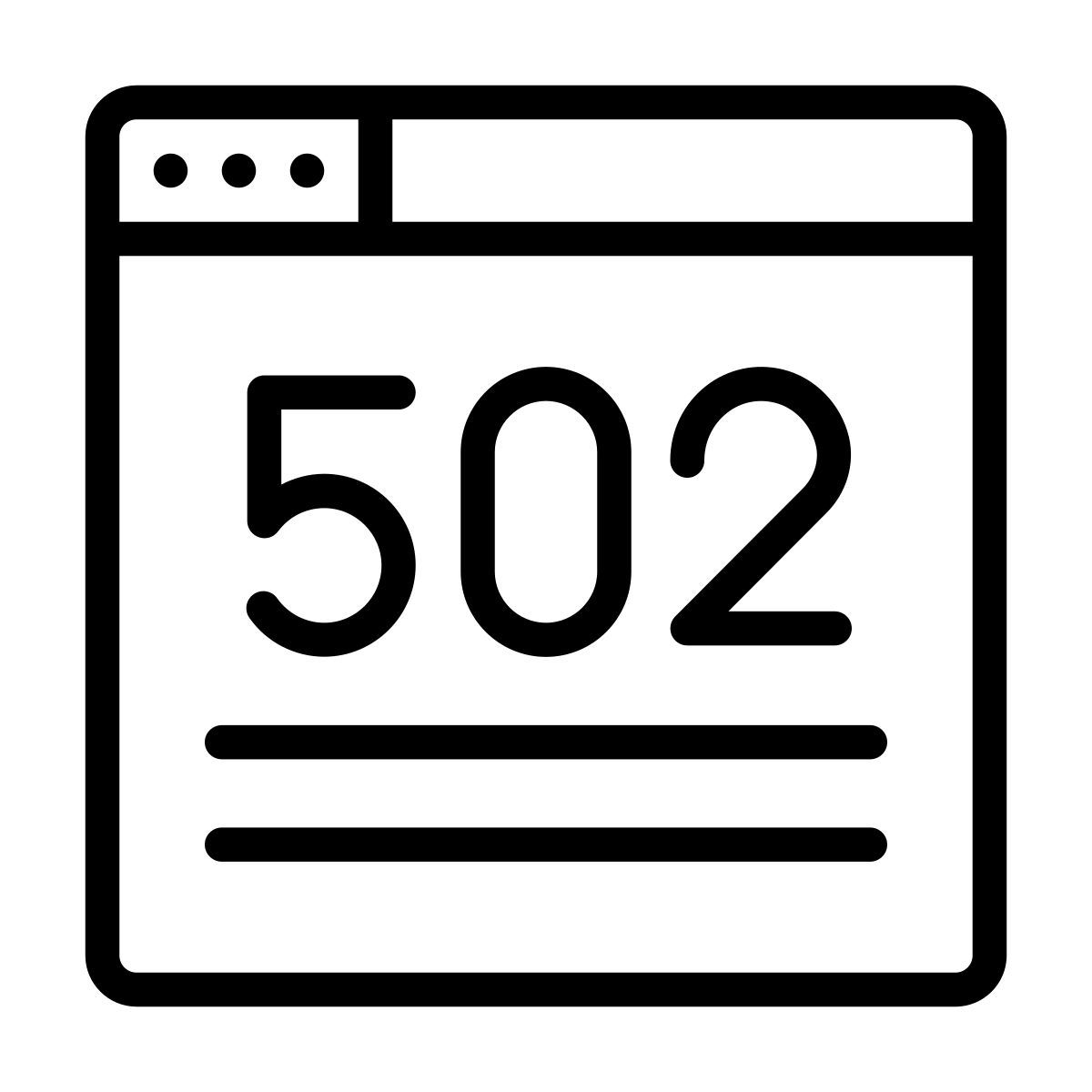 bad gateway icon