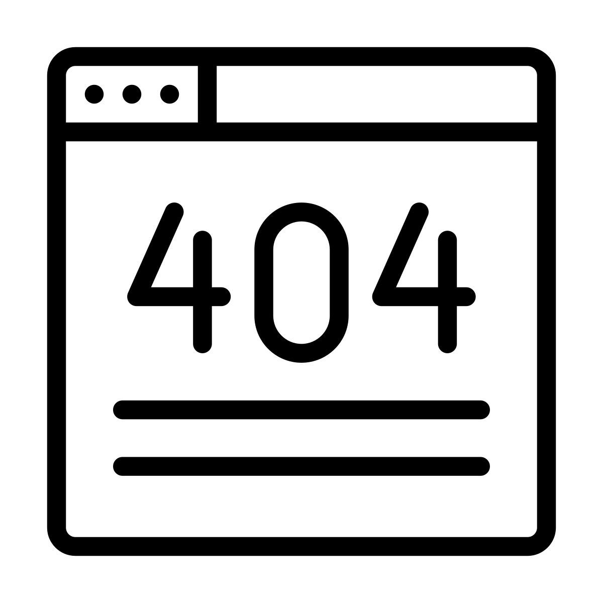 page not found icon