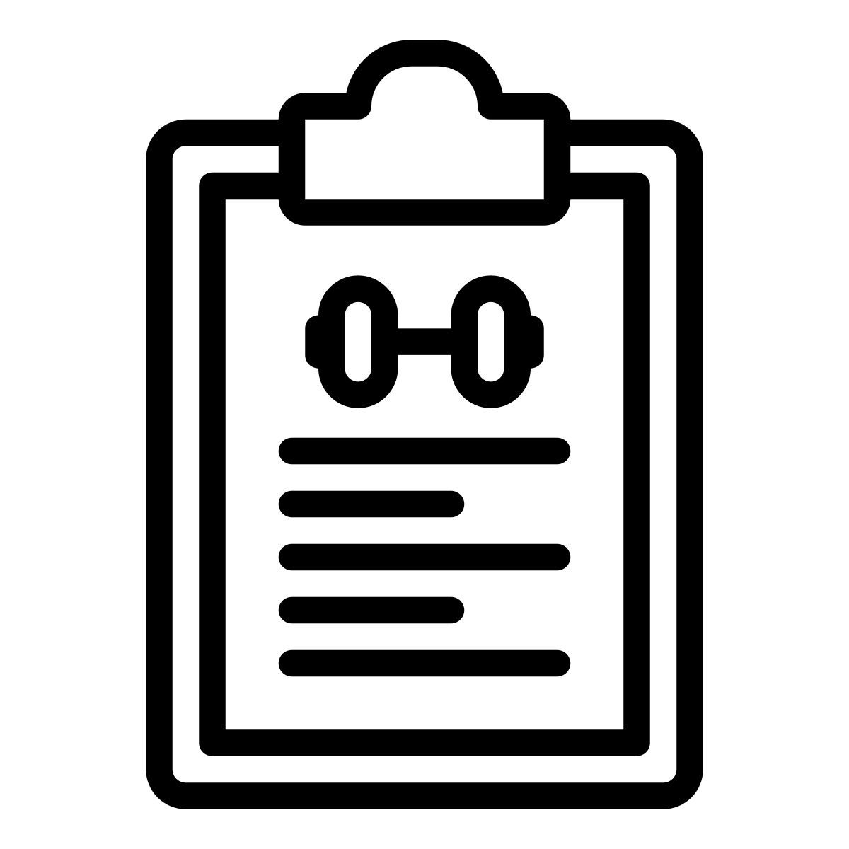 rapporto di allenamento icon