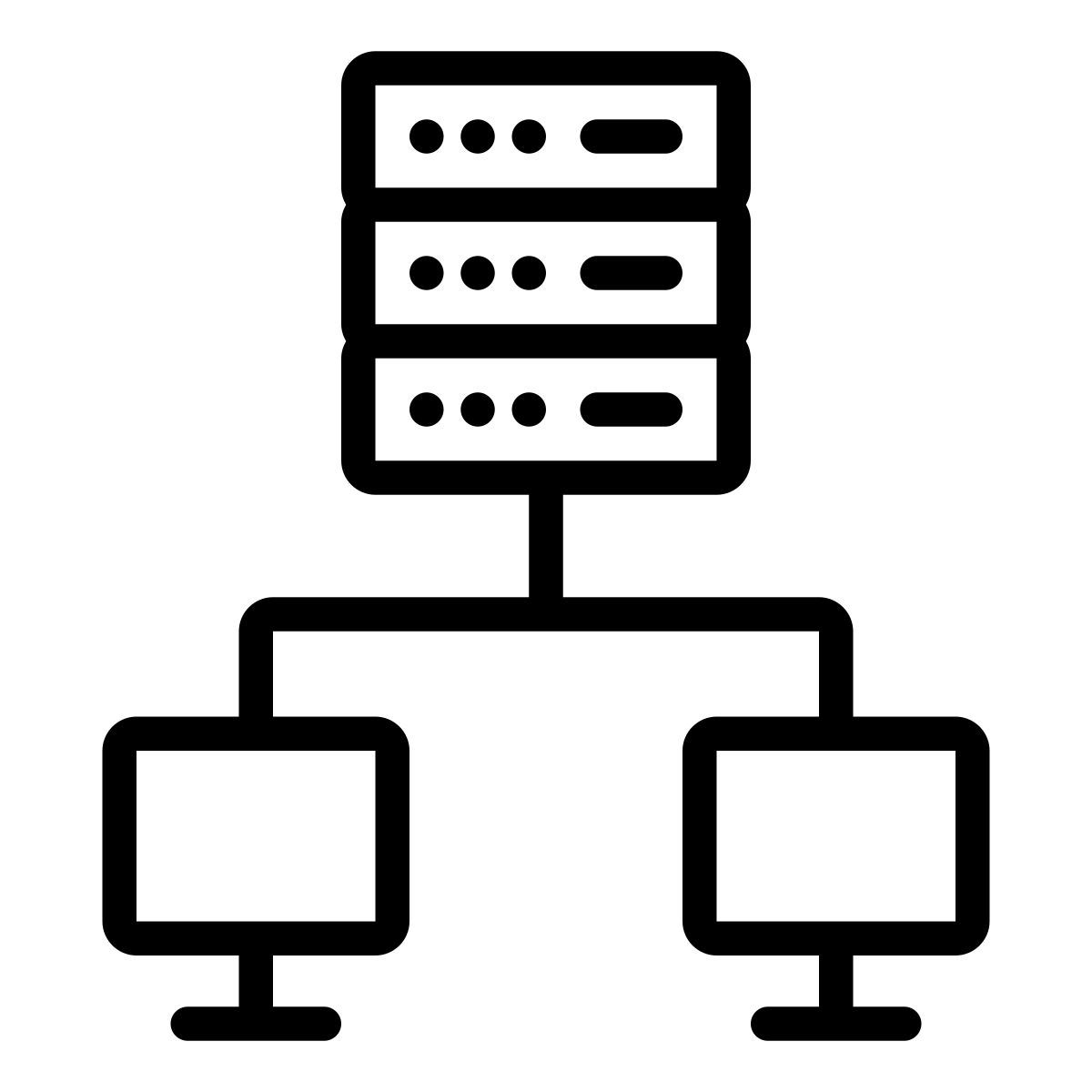 shared hosting icon