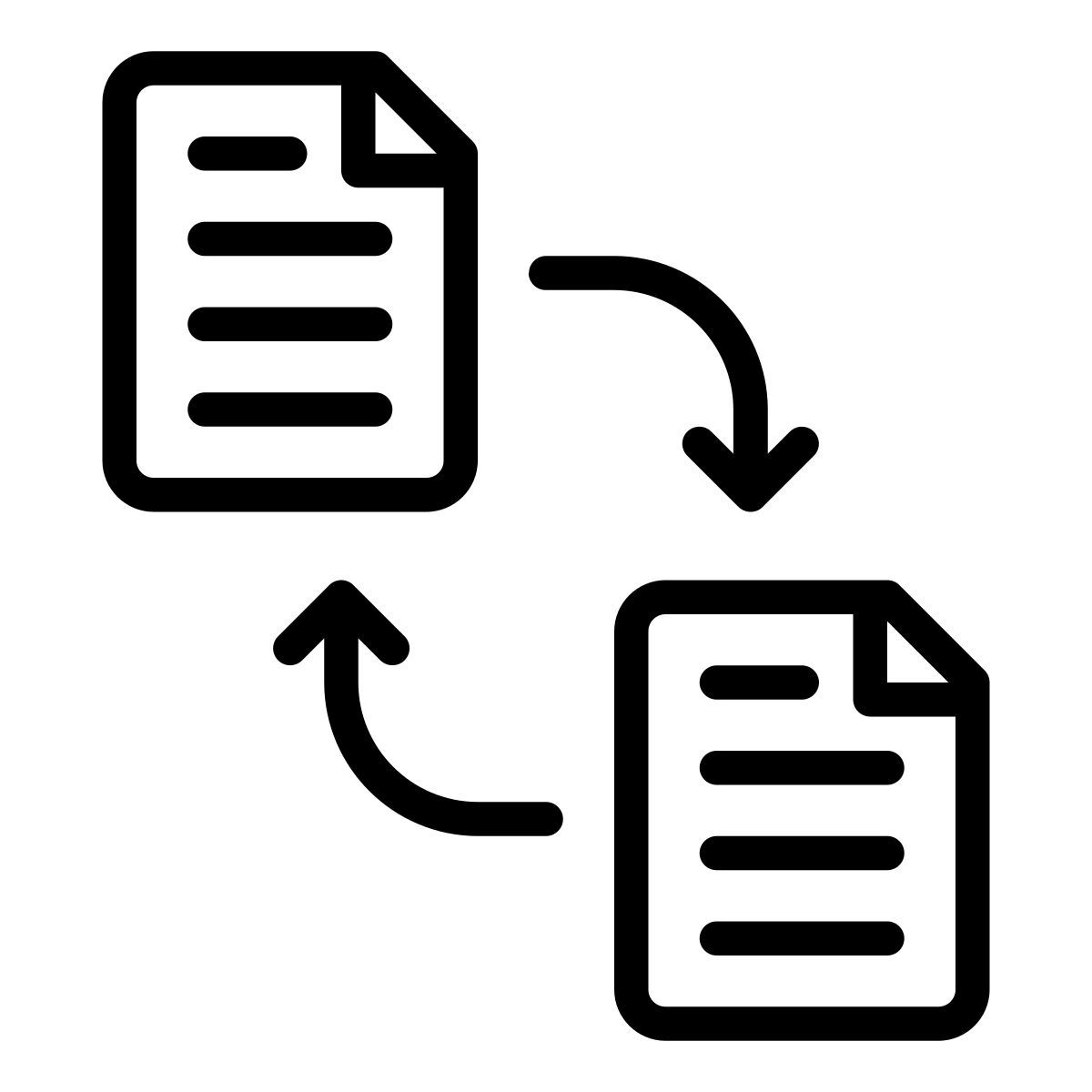 transfer file icon
