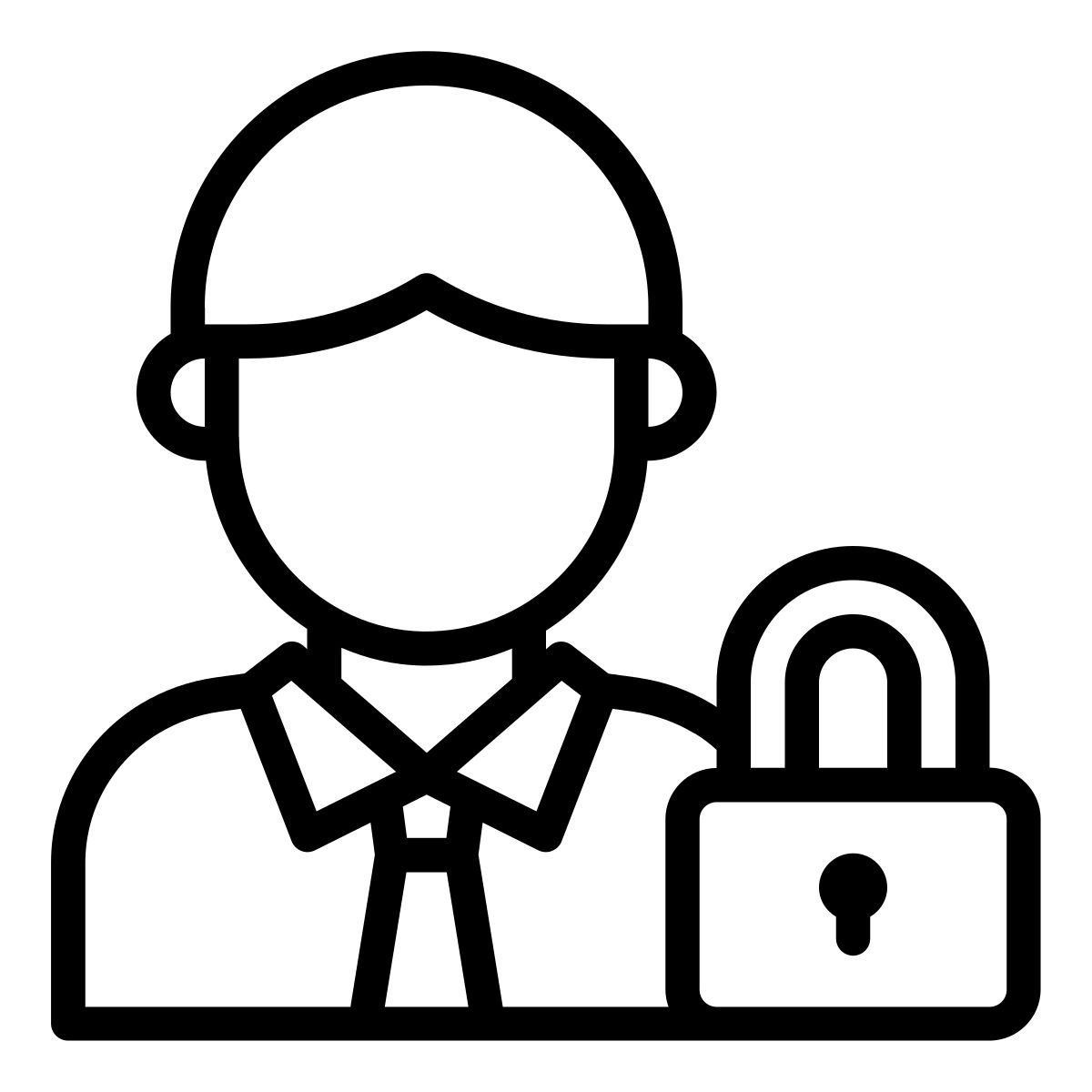unauthorized person icon