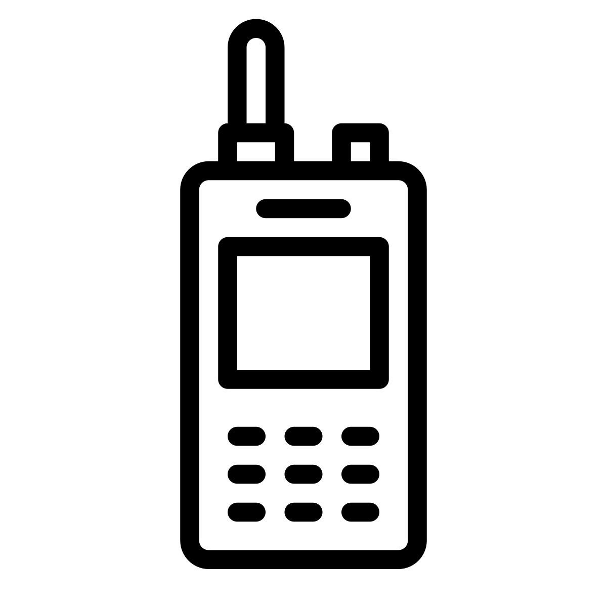 walkie talkie icon