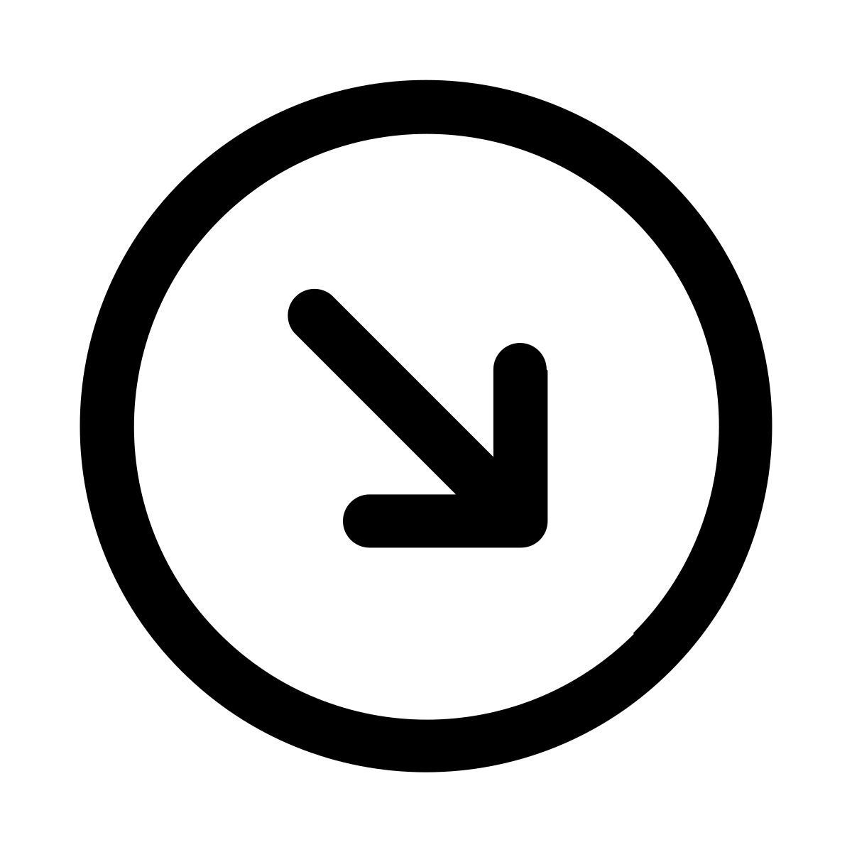 down icon