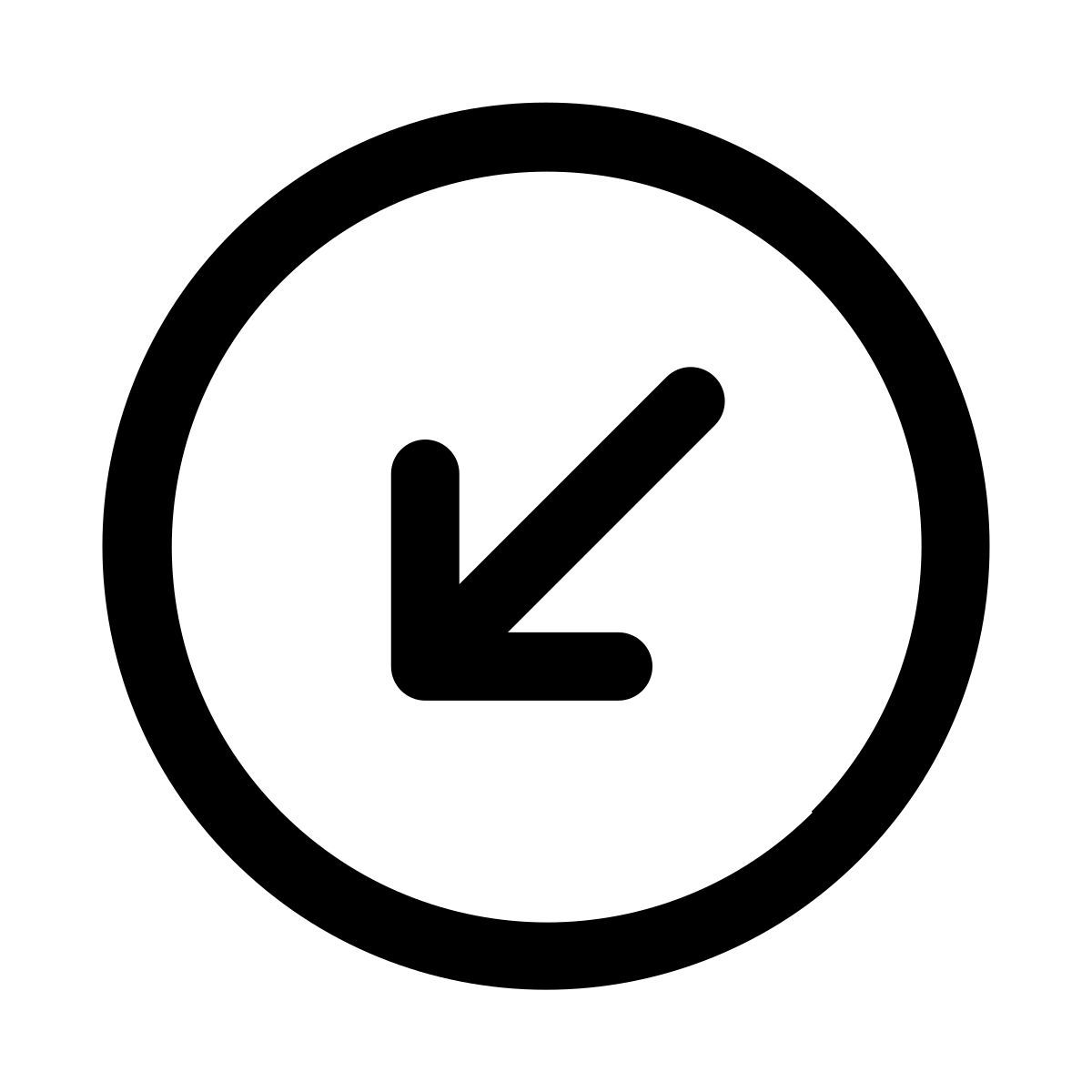 down icon