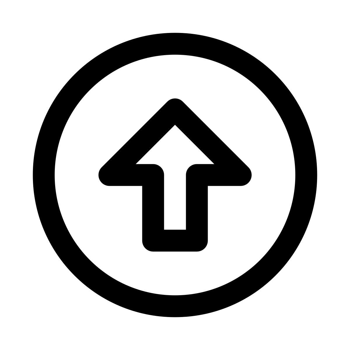 up icon