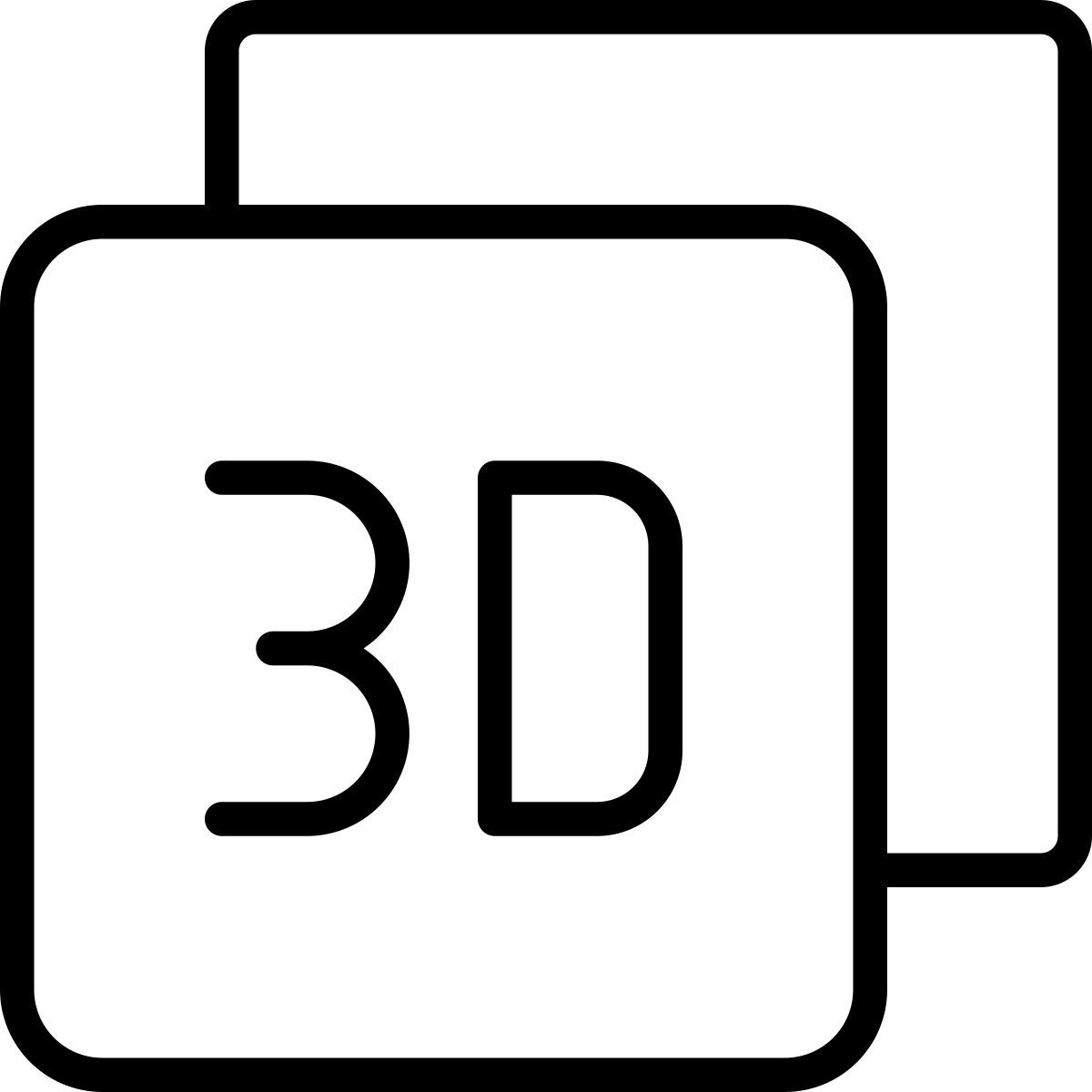 3D icon