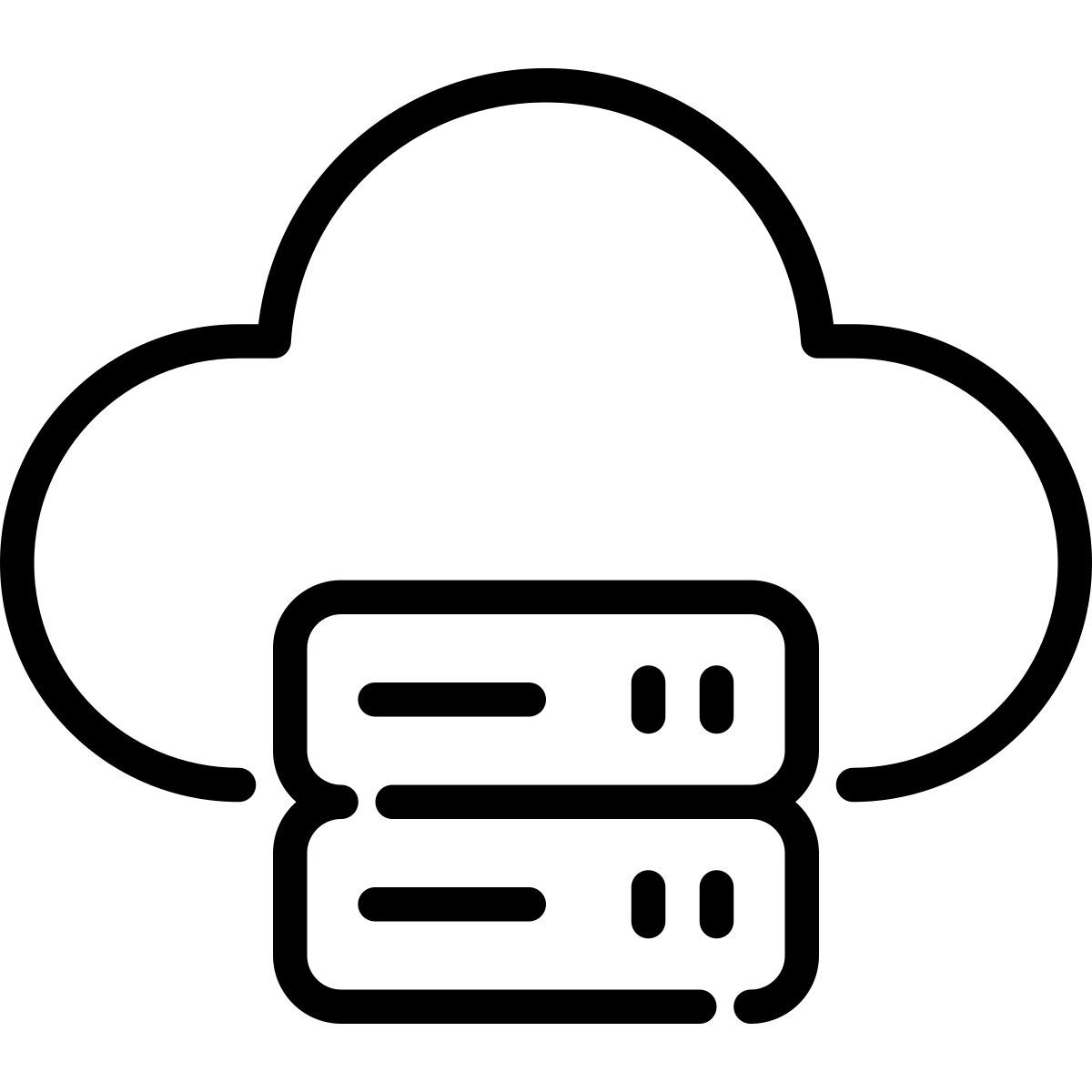 cloud data icon