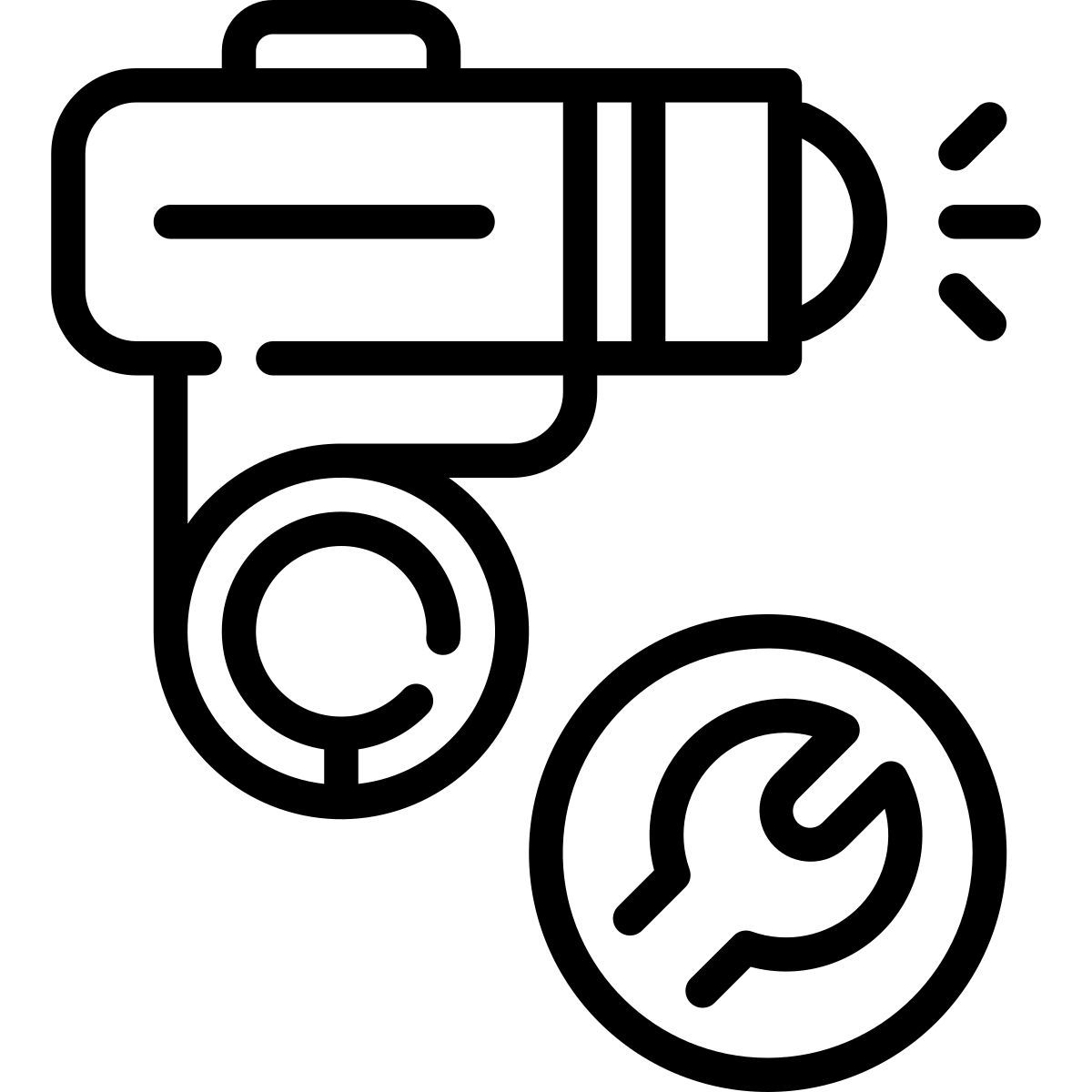 bicycle repair icon