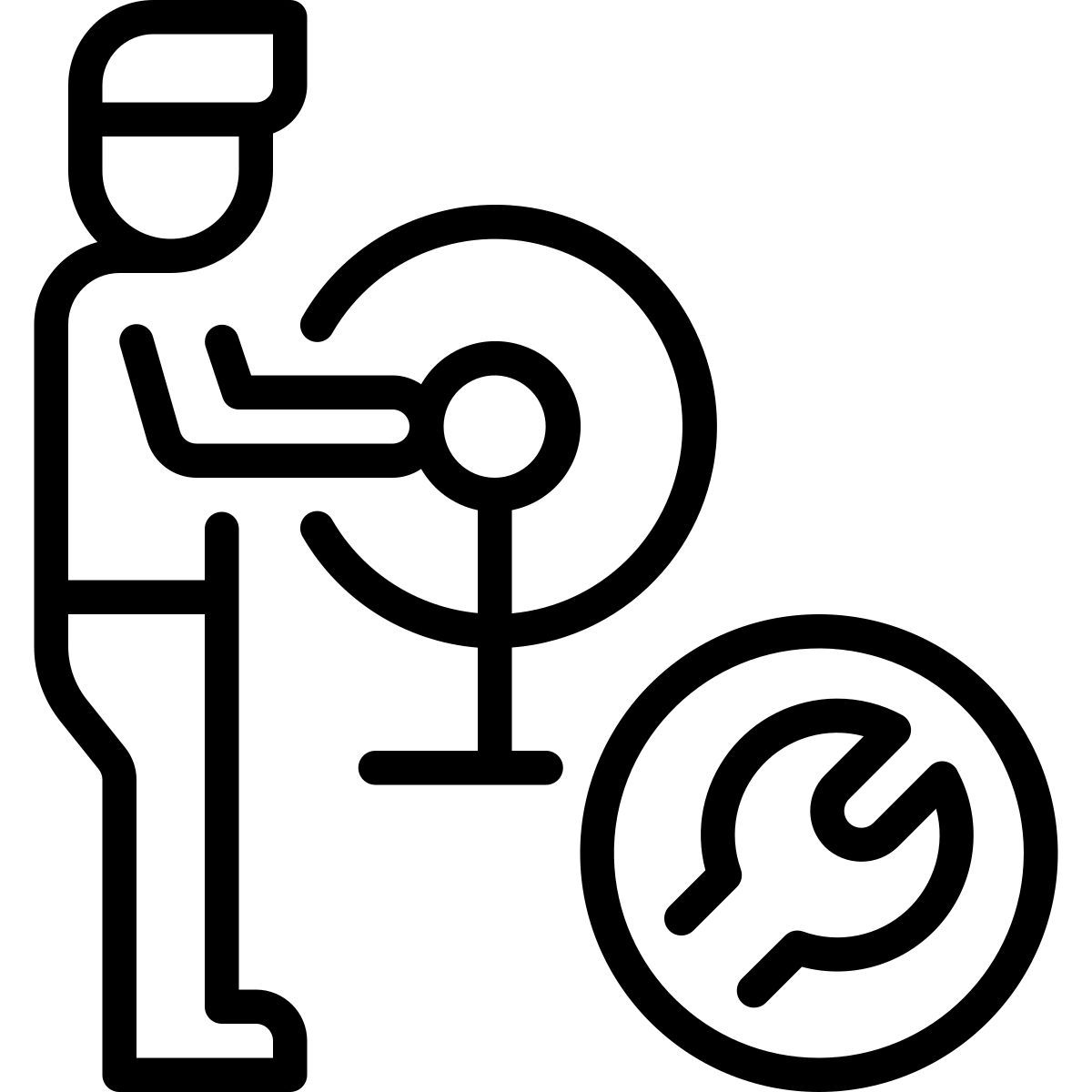 fahrradreparatur icon